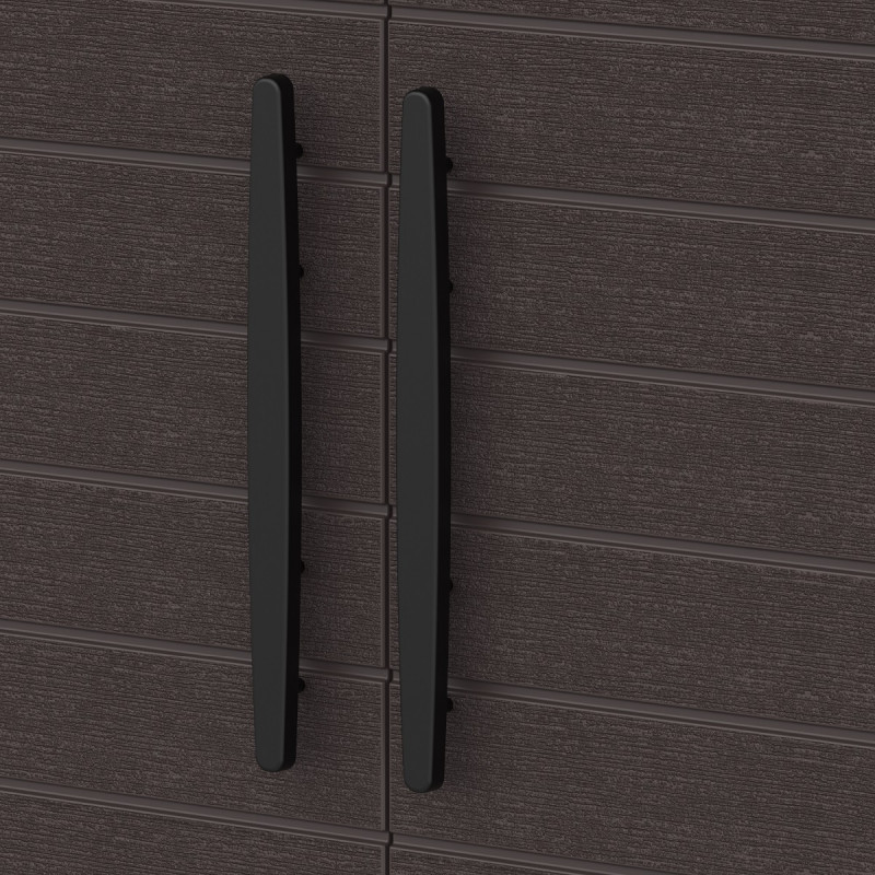 Armoire de jardin en résine plancher Suncast – 179 x 112 x 197 cm - Suncast